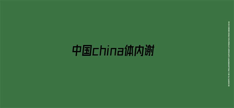 中国china体内谢精-Movie