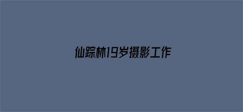 >仙踪林19岁摄影工作室横幅海报图