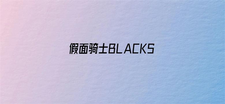 >假面骑士BLACKSUN在线观看横幅海报图