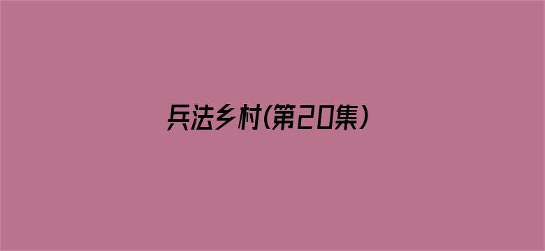 兵法乡村(第20集)