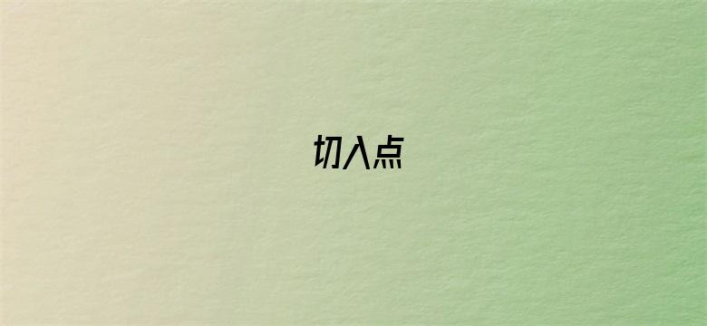 切入点